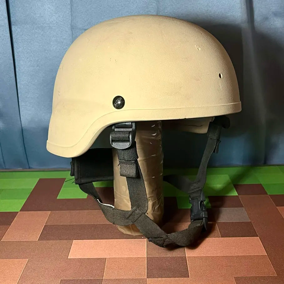 Advanced Combat Helmet (ACH) – Tan – Size Medium – MSA – NSN 8470-01-506-6353