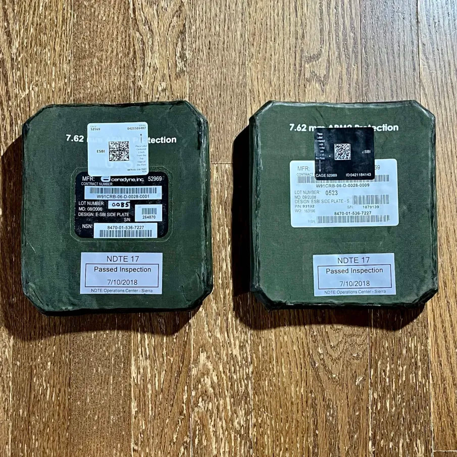 ESBI Side Plate Set 8x7 (Pair) – NSN 8470-01-536-7227