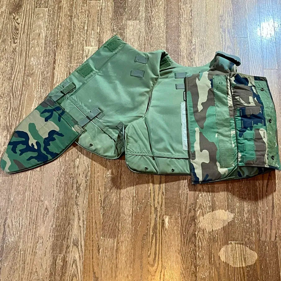 Point Blank Interceptor OTV – M81 Woodland – Size Medium – SAPI Armor Configuration