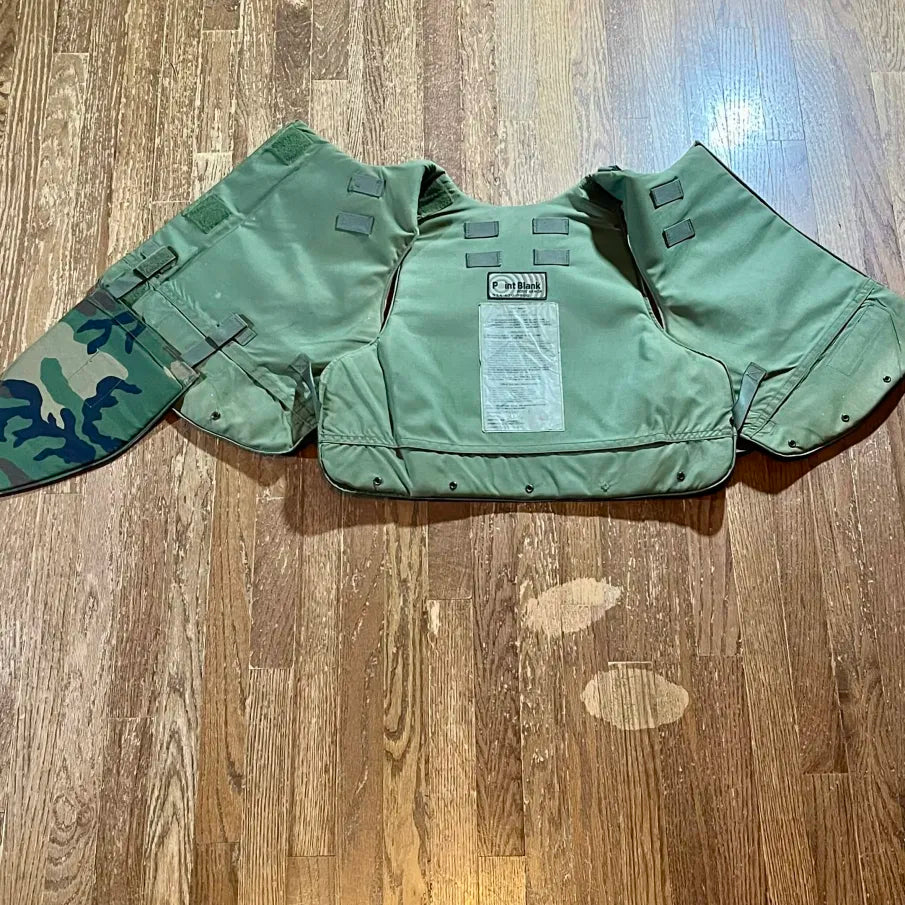 Point Blank Interceptor OTV – M81 Woodland – Size Medium – SAPI Armor Configuration