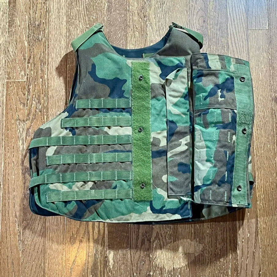 Point Blank Interceptor OTV – M81 Woodland – Size Medium – Base Soft Armor Configuration