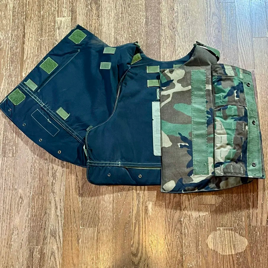 Point Blank Interceptor OTV – M81 Woodland – Size Medium – Base Soft Armor Configuration