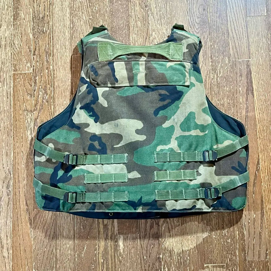 Point Blank Interceptor OTV – M81 Woodland – Size Medium – Base Soft Armor Configuration