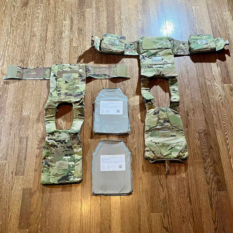 Modular Scalable Vest (MSV) – Complete Soft Armor Configuration – Size XSmall