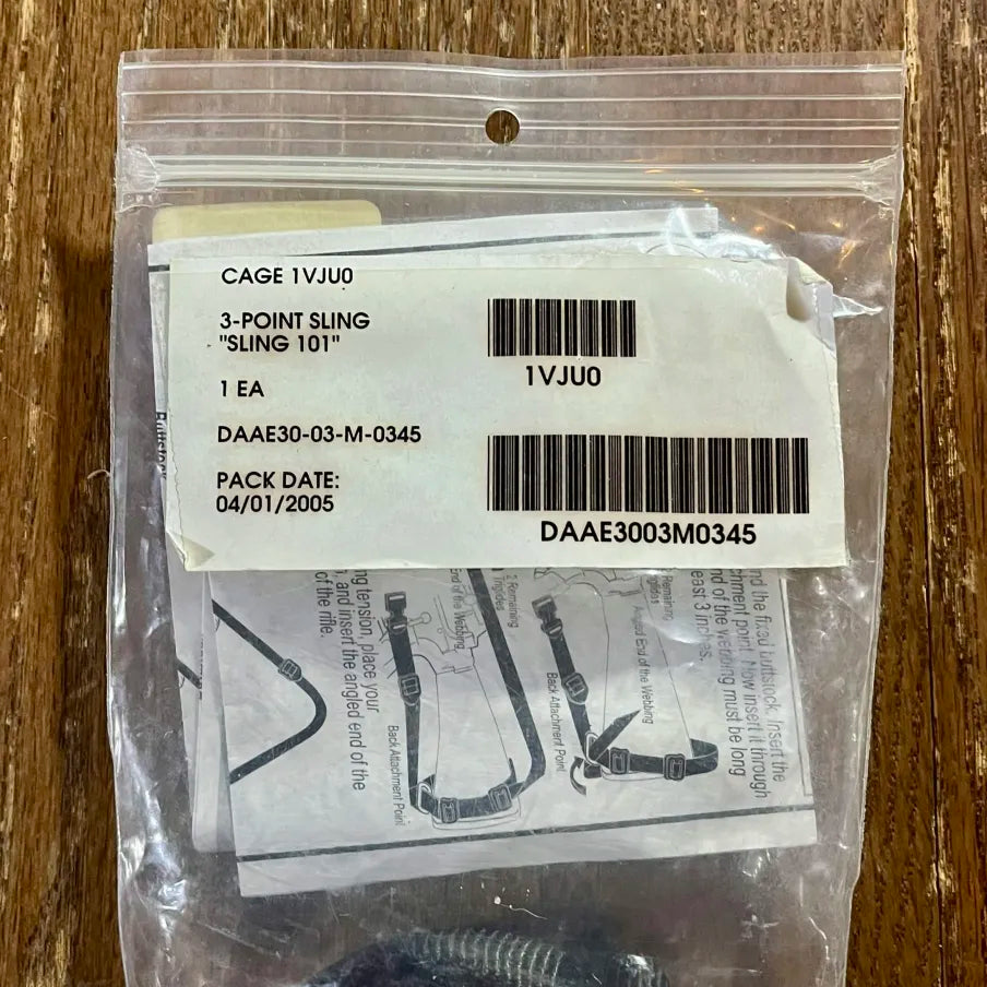 SPEC OPS M16 3-Point Sling “Sling 101” – New in Packaging