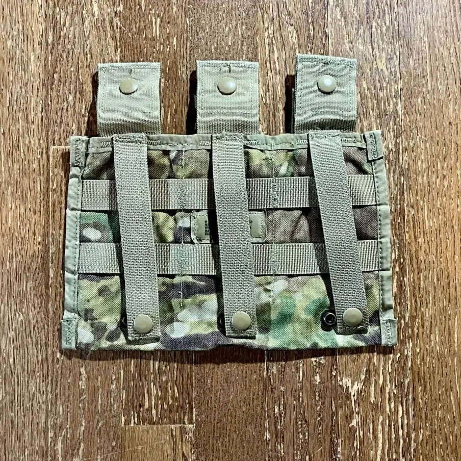 MOLLE II Triple Magazine Pouch – Side-by-Side – OCP / MultiCam – NSN 8465-01-580-0967
