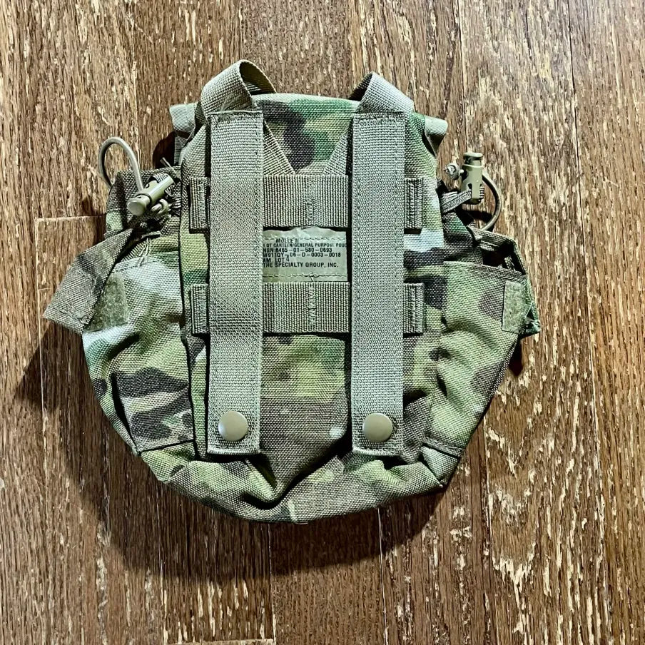 MOLLE II 1 QT Canteen / General Purpose Pouch – OCP / MultiCam – NSN 8465-01-580-0693